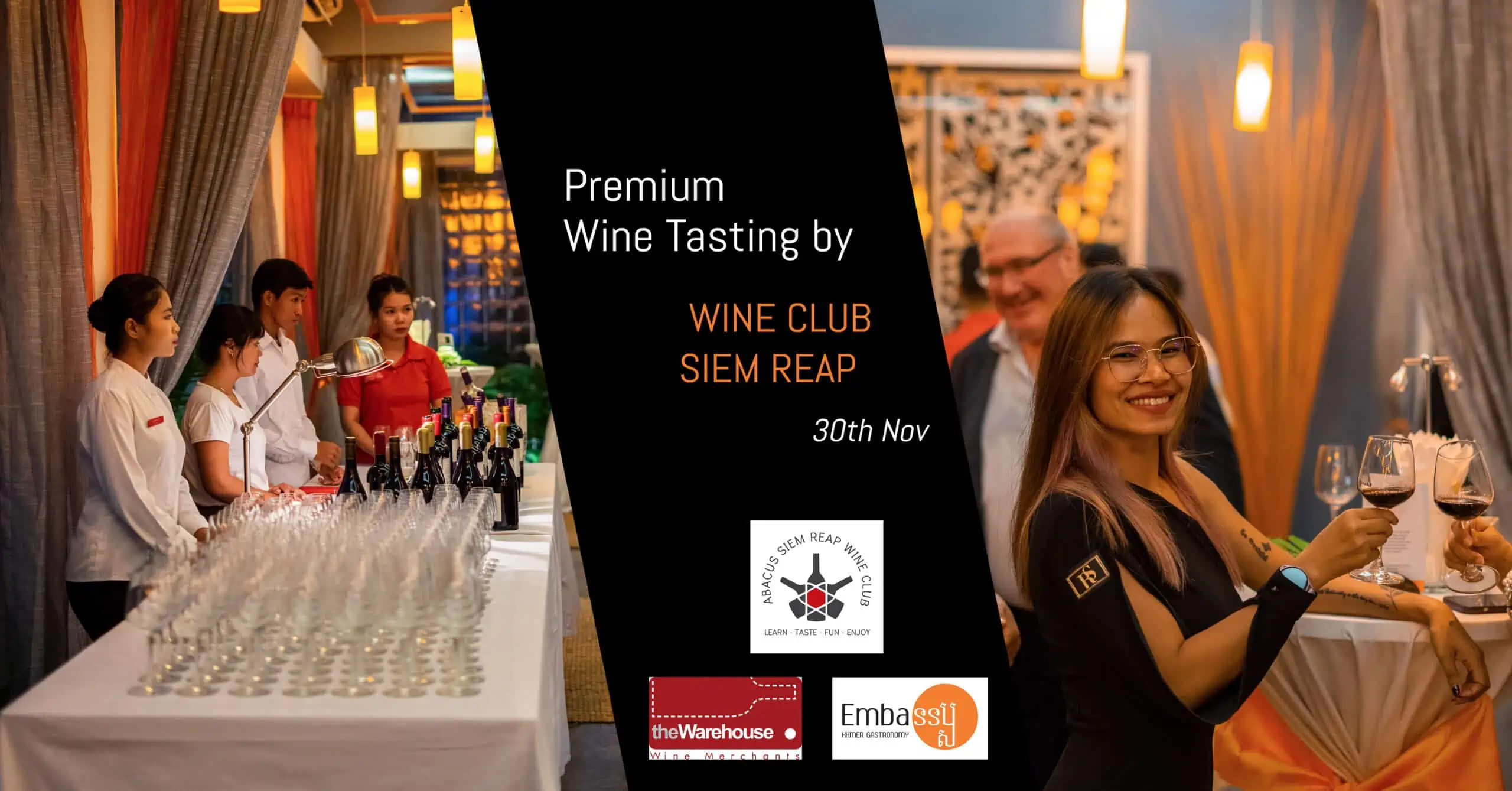 Wine Tasting Event - Embassy Restaurant